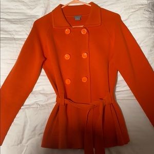 Orange sweater/blazer